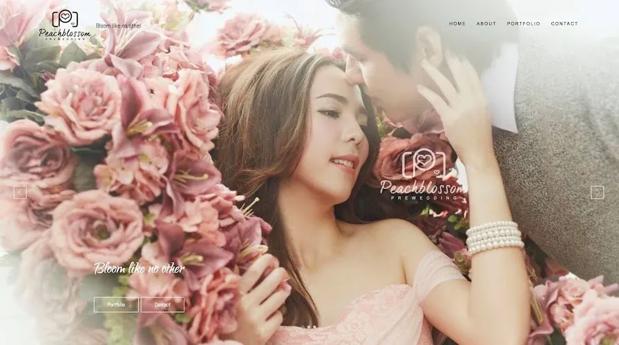 Peach Blossom Prewedding